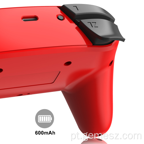 Controlador de PC vermelho com luz de fundo LED sem fio